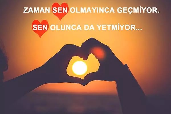 Anlamlı aşk sözleri